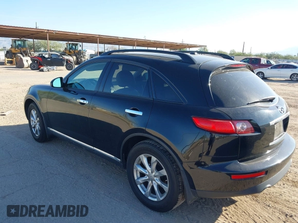 2008 Infiniti FX with VIN JNRAS08U88X100064, listed as a IAAI auction lot 40554287 with 122,273 mi miles and . Bid and sale history available at carsss.com. Image 3.