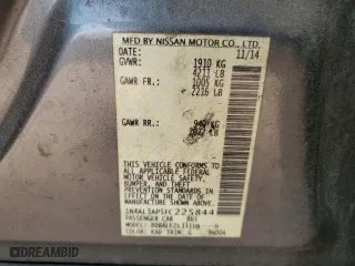 2015 Nissan Altima 2.5 SV with VIN 1N4AL3AP5FC225844, listed as a Copart auction lot 52848475 with 170,775 mi miles and Salvage Title. Bid and sale history available at carsss.com. Image 12.