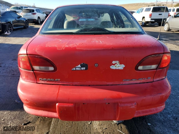 1996 Chevrolet Cavalier LS with VIN 1G1JF5246T7268300, listed as a Copart auction lot 43251625 with 172,696 mi miles and Salvage Title. Bid and sale history available at carsss.com. Image 6.
