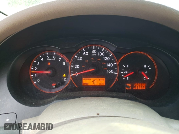 2008 Nissan Altima 2.5 SL with VIN 1N4AL21E08N525176, listed as a Copart auction lot 60597704 with 158,998 mi miles and Salvage Title. Bid and sale history available at carsss.com. Image 9.