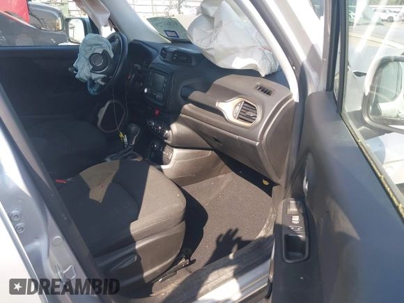 2017 Jeep Renegade Altitude with VIN ZACCJBBB6HPF33125, listed as a IAAI auction lot 41866729 with 53,867 mi miles. Bid and sale history available at carsss.com. Image 5.