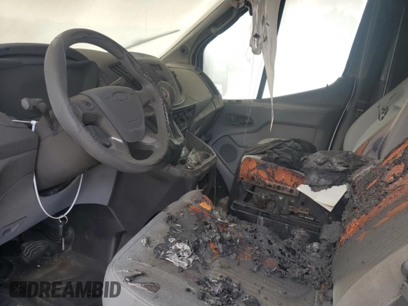 2017 Ford Transit with VIN 1FTYR2XM6HKA74844, listed as a Copart auction lot 54672195 with Not provided miles and Salvage title. Bid and sale history available at DreamBid. Image 8.