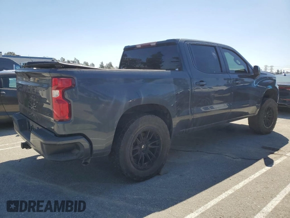 2020 Chevrolet Silverado 1500 RST with VIN 3GCPWDET7LG196686, listed as a Copart auction lot 49129375 with 72,562 mi miles and Salvage Title. Bid and sale history available at DreamBid. Image 3.