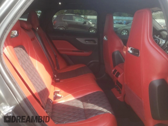 2020 Jaguar F-Pace SVR with VIN SADCZ2EE5LA647869, listed as a Copart auction lot 57671434 with 51,778 mi miles and Salvage Title. Bid and sale history available at DreamBid. Image 11.
