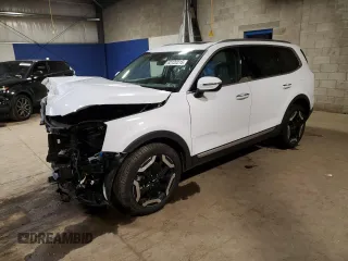 2024 Kia Telluride S с VIN 5XYP6DGC1RG492131, выставлен на аукционе Copart как лот 62122215 с пробегом 12 992 миль миль и Списание • Salvage title. История ставок и продаж доступна на DreamBid. Изображение 1.
