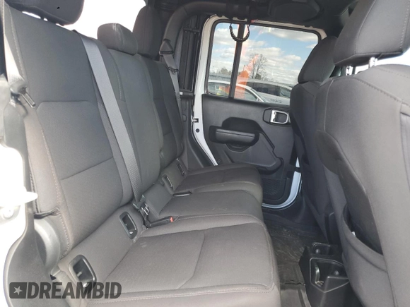 2023 Jeep Gladiator Sport S with VIN 1C6HJTAG4PL556387, listed as a Copart auction lot 47453305 with 35,611 mi miles and Salvage title. Bid and sale history available at DreamBid. Image 10.