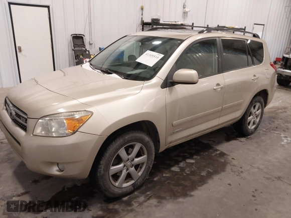 2008 Toyota RAV4 Ltd with VIN JTMZK31V486012044, listed as a IAAI auction lot 41305510 with 131,281 mi miles. Bid and sale history available at carsss.com. Image 2.