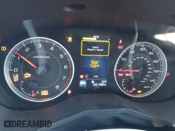 2022 Subaru Ascent Premium with VIN 4S4WMACD6N3437781, listed as a IAAI auction lot 41421533 with 56,188 mi miles and . Bid and sale history available at DreamBid. Image 7.