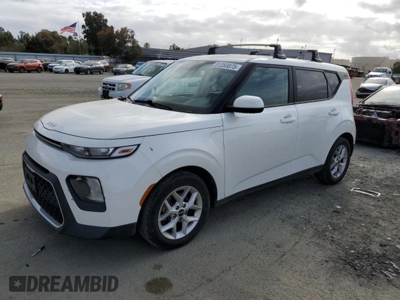 2022 Kia Soul LX with VIN KNDJ23AU9N7161320, listed as a Copart auction lot 51283875 with 118,316 mi miles and Salvage Title. Bid and sale history available at DreamBid. Image 1.