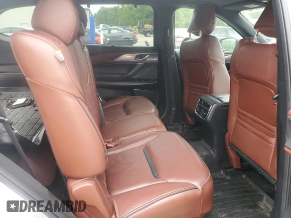 2017 Mazda CX-9 Signature with VIN JM3TCBEY3H0134230, listed as a Copart auction lot 55063945 with 91,714 mi miles and Salvage title. Bid and sale history available at DreamBid. Image 11.