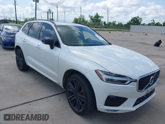 2020 Volvo XC60 R-Design with VIN YV4102DM6L1517568, listed as a IAAI auction lot 42383551 with 68,879 mi miles and . Bid and sale history available at DreamBid. Image 1.