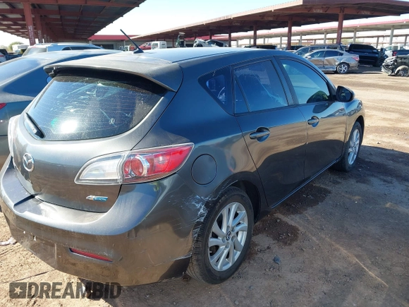 2012 Mazda 3 i Touring with VIN JM1BL1L89C1576014, listed as a IAAI auction lot 41495397 with 222,991 mi miles and . Bid and sale history available at DreamBid. Image 4.