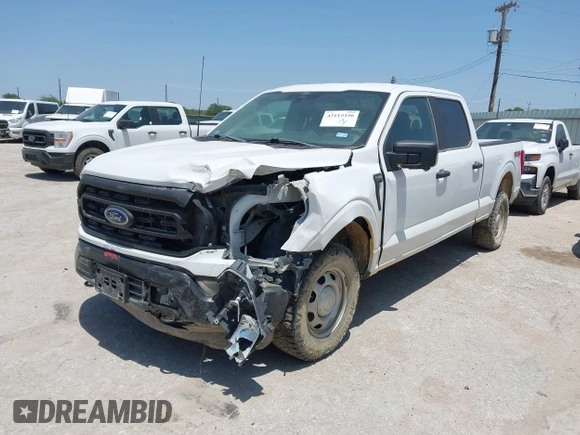 2022 Ford F-150 XL with VIN 1FTFW1E57NKE11717, listed as a IAAI auction lot 42115356 with 50,315 mi miles and . Bid and sale history available at DreamBid. Image 17.