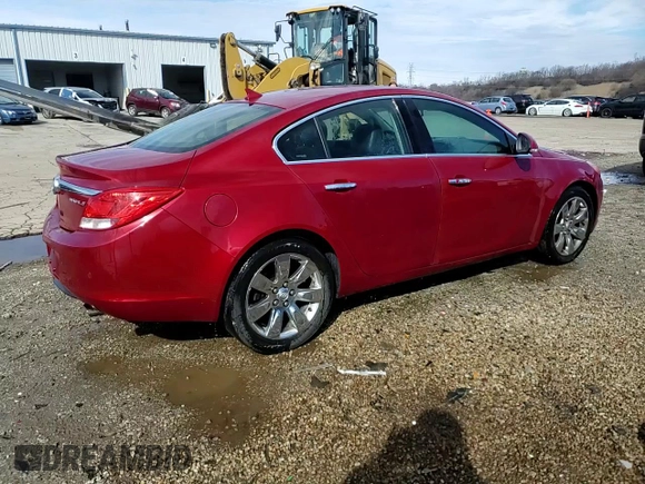 2012 Buick Regal Turbo Premium 1 with VIN 2G4GS5EV3C9210270, listed as a Copart auction lot 49431865 with 129,996 mi miles and Salvage title. Bid and sale history available at DreamBid. Image 13.