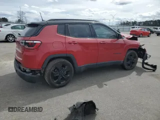 2020 Jeep Compass Altitude z VIN 3C4NJCBB5LT162409, wystawiony jako Copart lot #47762665 z przebiegiem 48 535 mil mil oraz Szkody całkowita. Historia ofert i sprzedaży dostępna na DreamBid. Obrazek 3.