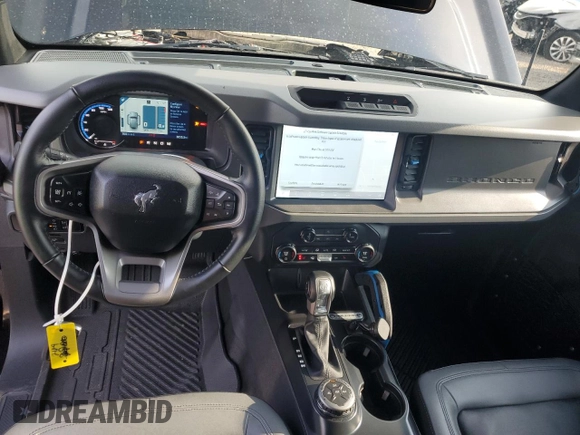2024 Ford Bronco Black Diamond with VIN 1FMDE1AP3RLA66439, listed as a Copart auction lot 64542095 with 3,055 mi miles and Salvage title. Bid and sale history available at DreamBid. Image 8.
