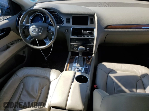 2013 Audi Q7 3.0T Premium Plus with VIN WA1LGAFE5DD001798, listed as a Copart auction lot 42653765 with 93,071 mi miles and Non Repairable. Bid and sale history available at carsss.com. Image 8.