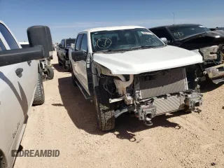 2024 Ford F-150 XLT with VIN 1FTFW3L84RKE22740, listed as a Copart auction lot 48621775 with 19,640 mi miles and Salvage Title. Bid and sale history available at carsss.com. Image 4.