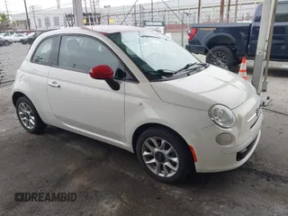 2017 FIAT 500 Pop with VIN 3C3CFFKR1HT570800, listed as a IAAI auction lot 41900007 with 58,170 mi miles. Bid and sale history available at carsss.com. Image 1.