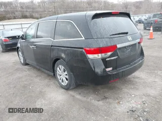 2017 Honda Odyssey EX-L with VIN 5FNRL5H68HB026010, listed as a IAAI auction lot 41884999 with 138,943 mi miles and . Bid and sale history available at DreamBid. Image 3.