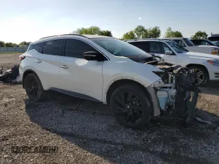 2018 Nissan Murano SV z VIN 5N1AZ2MG4JN158208, wystawiony jako Copart lot #52447825 z przebiegiem 82 285 mil mil oraz Szkoda całkowita • Salvage title. Historia ofert i sprzedaży dostępna na DreamBid. Obrazek 4.
