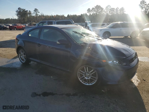 2005 Scion tC with VIN JTKDE177850026373, listed as a Copart auction lot 84937354 with 244,300 mi miles and Salvage Title. Bid and sale history available at carsss.com. Image 4.