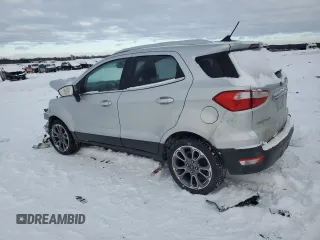 2019 Ford EcoSport Titanium with VIN MAJ3S2KE2KC268213, listed as a Copart auction lot 88722635 with 88,449 mi miles and Salvage Title. Bid and sale history available at DreamBid. Image 2.