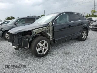 2015 Audi Q7 Premium Plus z VIN WA1LGAFE6FD028401, wystawiony jako Copart lot #57826485 z przebiegiem 108 371 mil mil oraz Szkoda całkowita • Salvage title. Historia ofert i sprzedaży dostępna na DreamBid. Obrazek 1.