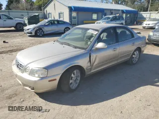 2005 Kia Optima LX z VIN KNAGD128655380609, wystawiony jako Copart lot #76094034 z przebiegiem 71 374 mil mil oraz Czysty tytuł • Clean title. Historia ofert i sprzedaży dostępna na DreamBid. Obrazek 1.