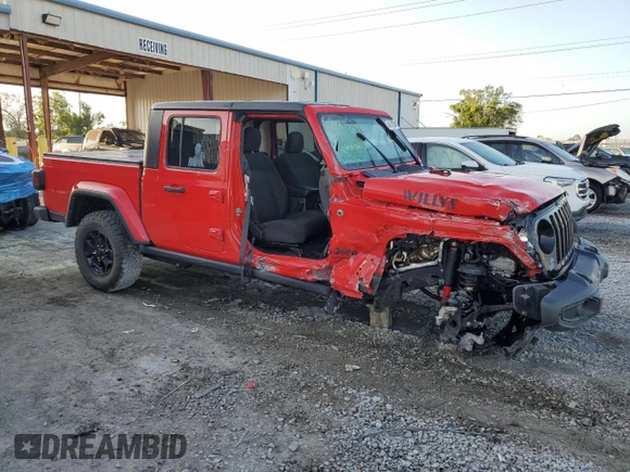 2023 Jeep Gladiator Freedom z VIN 1C6HJTAG4PL507772, wystawiony jako Copart lot #54849325 z przebiegiem 31 036 mil mil oraz Nie do naprawy • Non repairable. Historia ofert i sprzedaży dostępna na DreamBid. Obrazek 4.