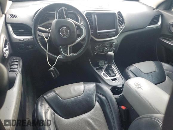 2014 Jeep Cherokee Limited с VIN 1C4PJLDB3EW225946, выставлен на аукционе Copart как лот 66190175 с пробегом Не указан миль и Чистый • Clean title. История ставок и продаж доступна на DreamBid. Изображение 8.