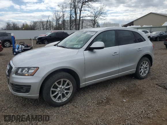 2012 Audi Q5 Premium with VIN WA1CFAFP1CA116306, listed as a Copart auction lot 53189945 with 138,420 mi miles and Salvage title. Bid and sale history available at DreamBid. Image 1.