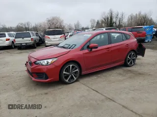 2022 Subaru Impreza Special Sports z VIN 4S3GTAM6XN3708272, wystawiony jako Copart lot #48568345 z przebiegiem 38 420 mil mil oraz Szkoda całkowita • Salvage title. Historia ofert i sprzedaży dostępna na DreamBid. Obrazek 1.