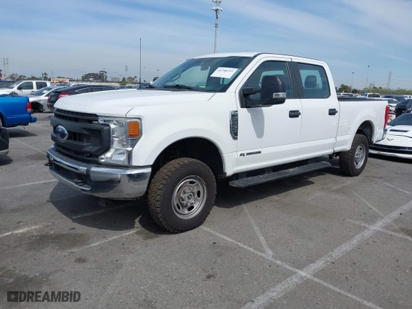 2022 Ford Super Duty F-250 SRW XL with VIN 1FT7W2BT5NEC17344, listed as a IAAI auction lot 41756544 with 76,880 mi miles. Bid and sale history available at carsss.com. Image 17.