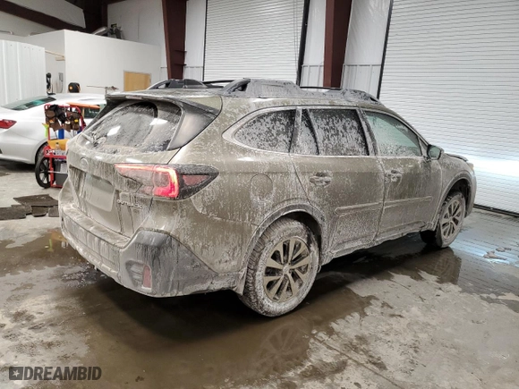 2021 Subaru Outback Premium with VIN 4S4BTACC2M3145049, listed as a Copart auction lot 89189725 with 111,806 mi miles and Salvage Title. Bid and sale history available at carsss.com. Image 3.