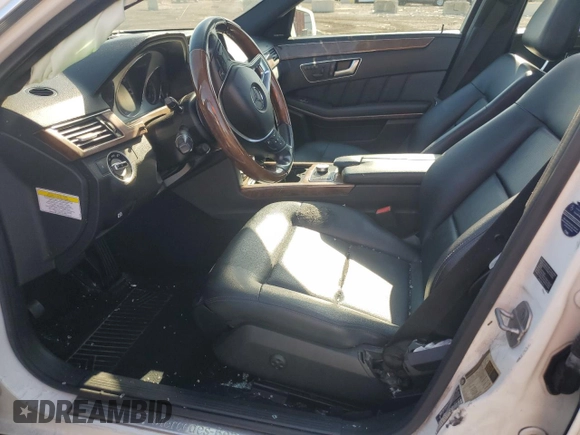 2013 Mercedes-Benz E 350 Luxury with VIN WDDHF8JB6DA737273, listed as a Copart auction lot 54351585 with Not provided miles and Salvage title. Bid and sale history available at DreamBid. Image 7.