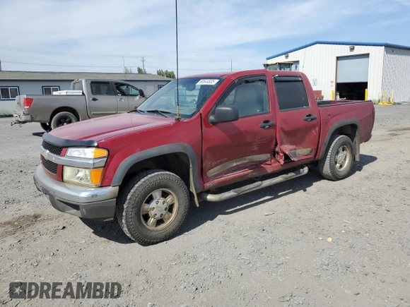 2005 Chevrolet Colorado 1SC LS Z85 with VIN 1GCDT136158160136, listed as a Copart auction lot 60644835 with 183,879 mi miles and Salvage title. Bid and sale history available at DreamBid. Image 1.