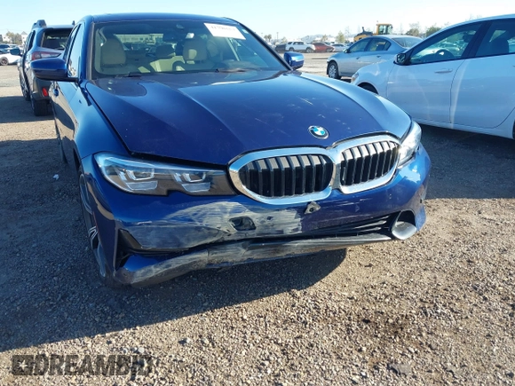 2020 BMW 3 Series 330i with VIN 3MW5R1J02L8B36329, listed as a IAAI auction lot 41796964 with 43,718 mi miles. Bid and sale history available at carsss.com. Image 6.