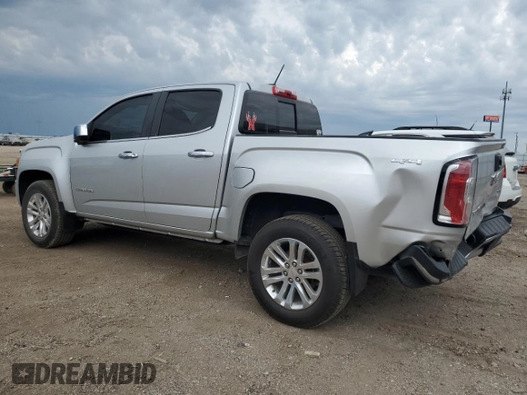 2016 GMC Canyon 4WD SLT with VIN 1GTG6DE35G1208242, listed as a Copart auction lot 63882844 with 58,155 mi miles and Salvage Title. Bid and sale history available at carsss.com. Image 2.