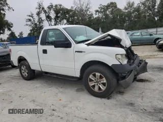 2012 Ford F-150 XL with VIN 1FTMF1CM0CFA92930, listed as a Copart auction lot 85698334 with 180,181 mi miles and Salvage Title. Bid and sale history available at carsss.com. Image 4.