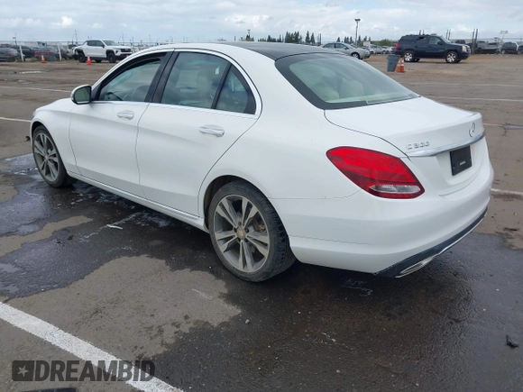 2016 Mercedes-Benz C 300 with VIN 55SWF4JB9GU153177, listed as a IAAI auction lot 41885828 with 85,147 mi miles and . Bid and sale history available at carsss.com. Image 3.