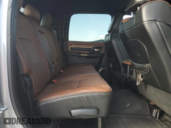 2019 Ram 3500 Longhorn with VIN 3C63RRNL6KG536791, listed as a Copart auction lot 77312014 with 109,985 mi miles and Salvage Title. Bid and sale history available at carsss.com. Image 10.