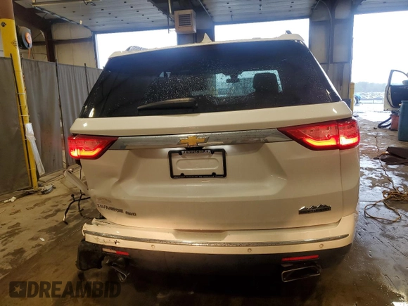 2018 Chevrolet Traverse High Country z VIN 1GNEVKKW4JJ188433, wystawiony jako Copart lot #56977335 z przebiegiem 87 038 mil mil oraz Szkoda całkowita • Salvage title. Historia ofert i sprzedaży dostępna na DreamBid. Obrazek 6.