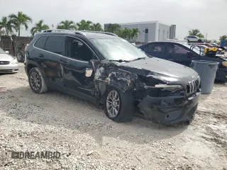 2020 Jeep Cherokee Latitude Plus with VIN 1C4PJLLB7LD541635, listed as a Copart auction lot 58529855 with 78,424 mi miles and Salvage title. Bid and sale history available at DreamBid. Image 4.