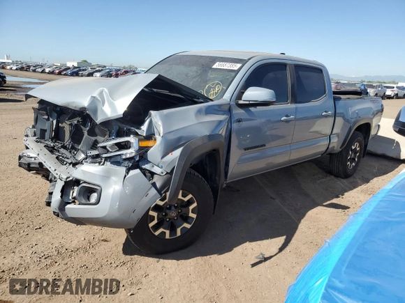 2021 Toyota Tacoma SR5 with VIN 3TMDZ5BN9MM099515, listed as a Copart auction lot 56687385 with 66,721 mi miles and Salvage title. Bid and sale history available at DreamBid. Image 1.
