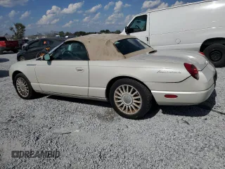 2005 Ford Thunderbird 50th Anniversary with VIN 1FAHP69A55Y107329, listed as a Copart auction lot 54962955 with 69,875 mi miles and Clean Title. Bid and sale history available at DreamBid. Image 2.