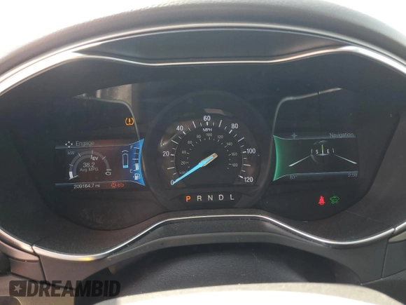 2013 Ford Fusion SE Hybrid z VIN 3FA6P0LU3DR336838, wystawiony jako Copart lot #56205445 z przebiegiem 209 164 mil mil oraz Czysty tytuł • Clean title. Historia ofert i sprzedaży dostępna na DreamBid. Obrazek 9.