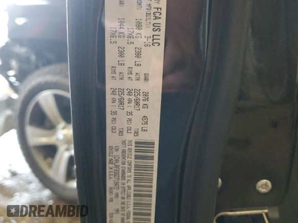 2016 Jeep Patriot Latitude with VIN 1C4NJRFB3GD719472, listed as a Copart auction lot 63571245 with 175,900 mi miles and Salvage title. Bid and sale history available at DreamBid. Image 14.