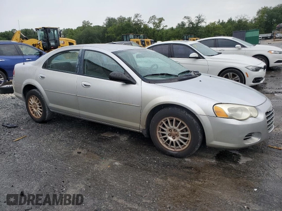 2005 Chrysler Sebring with VIN 1C3EL46X25N691605, listed as a Copart auction lot 62125274 with 140,545 mi miles and Clean title. Bid and sale history available at DreamBid. Image 4.