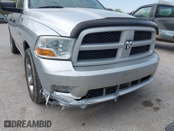 2012 Ram 1500 Express with VIN 1C6RD6FT7CS208103, listed as a IAAI auction lot 42060066 with 186,302 mi miles and . Bid and sale history available at DreamBid. Image 6.